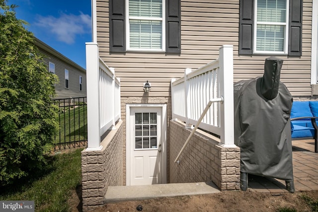 view of property entrance