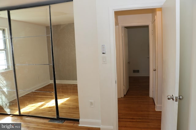12507 Greenly St, Silver Spring, MD 20906 - hall with wood finished floors and baseboards
