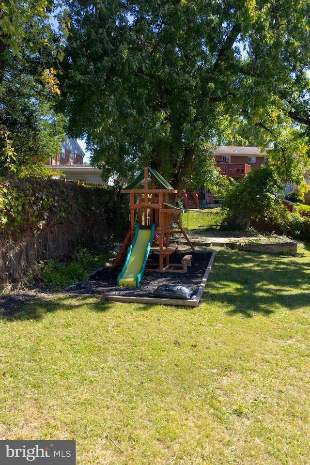 12507 Greenly St, Silver Spring, MD 20906 - view of jungle gym with a yard