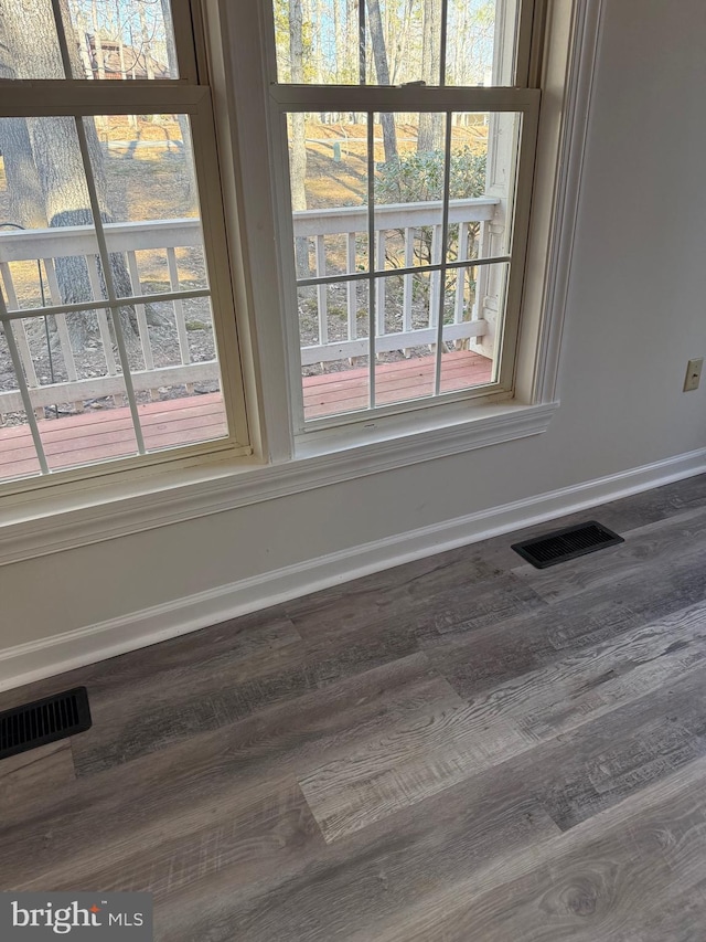 room details with wood-type flooring