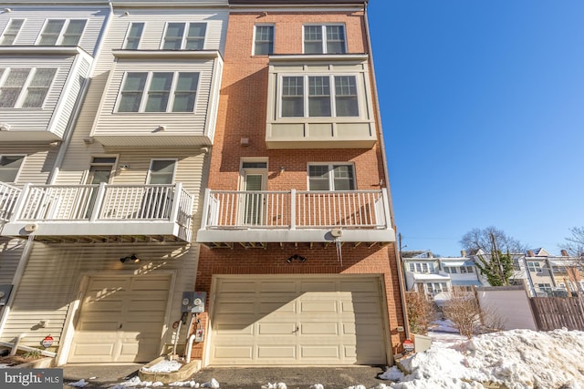 view of townhome / multi-family property