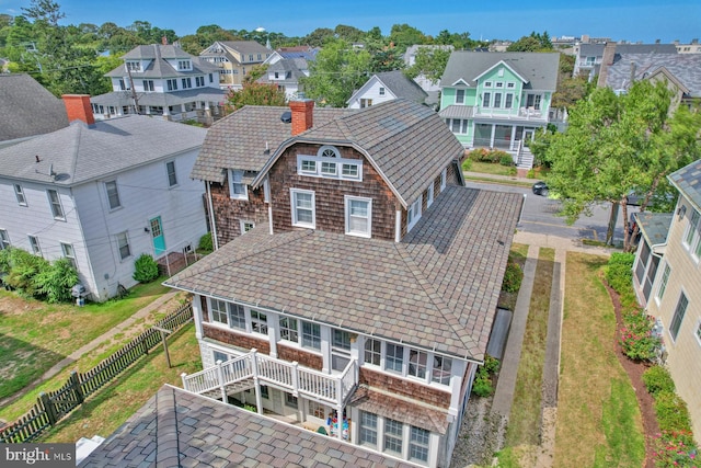 view of rear view of house