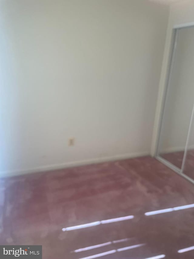 unfurnished bedroom featuring carpet floors