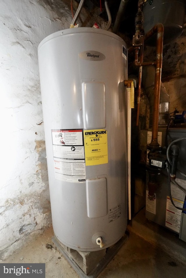 utilities featuring water heater