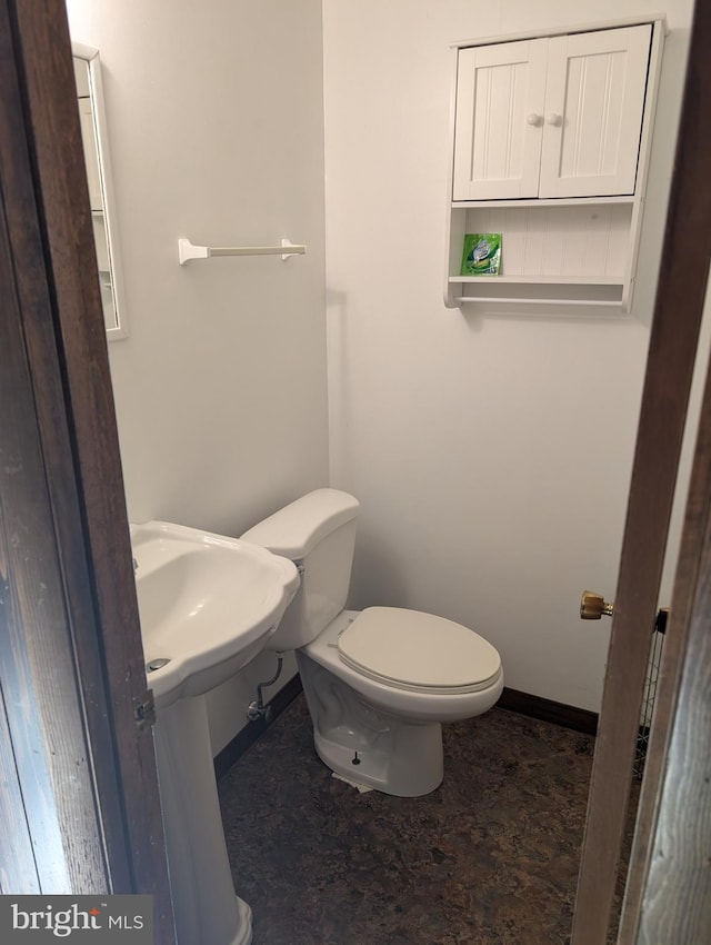 bathroom with toilet