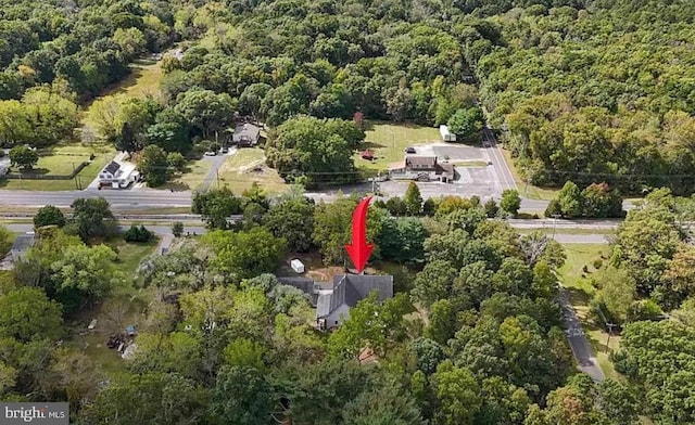 31 S Jersey Ave, Dorothy, NJ 08317 - bird's eye view featuring a view of trees