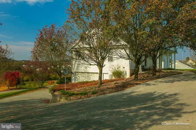 view of property exterior