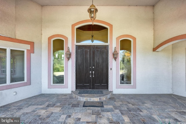 view of entrance to property