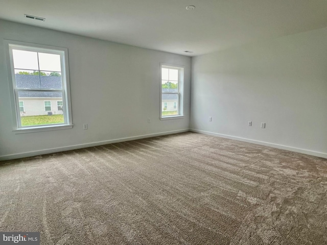 empty room featuring carpet