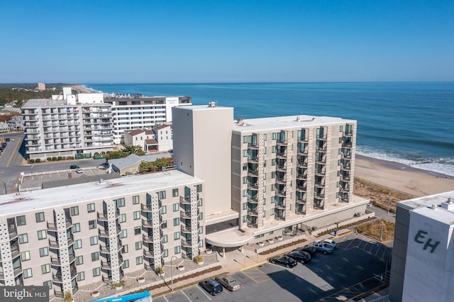 1 Virginia Ave Unit 501, Rehoboth Beach, DE 19971 - drone / aerial view of apartment complex and a nearby body of water