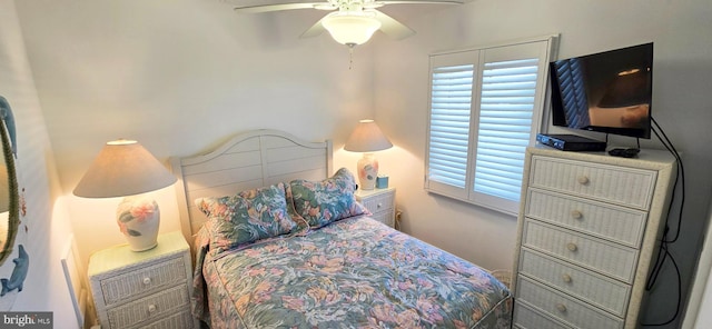 1 Virginia Ave Unit 501, Rehoboth Beach, DE 19971 - bedroom featuring a ceiling fan