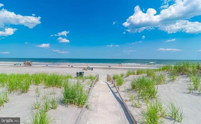 water view with a beach view