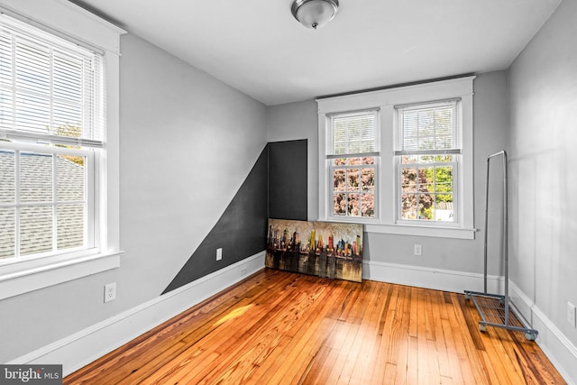 interior space featuring hardwood / wood-style flooring