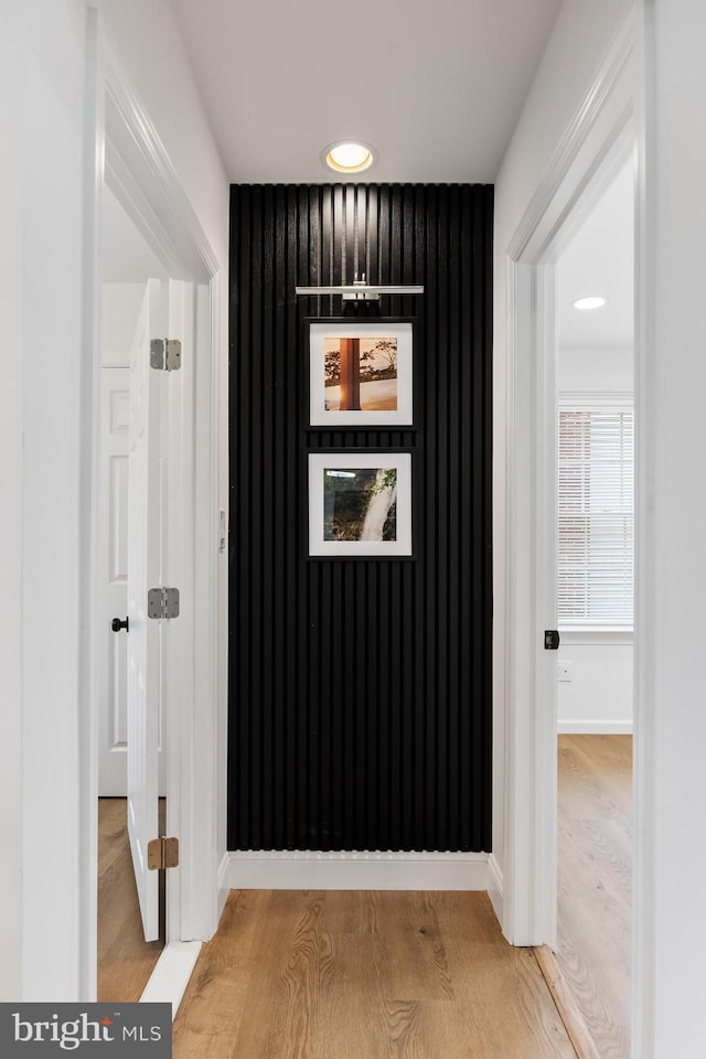 119 E Camden Ave, Moorestown, NJ 08057 - detailed view of wood finished floors, recessed lighting, and baseboards