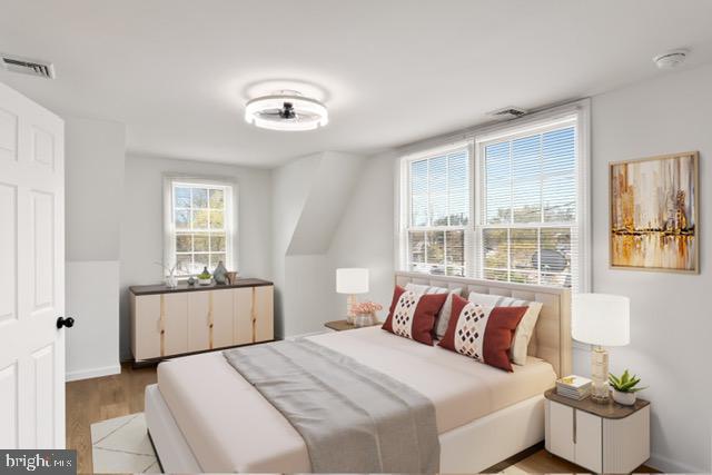 119 E Camden Ave, Moorestown, NJ 08057 - bedroom with wood finished floors