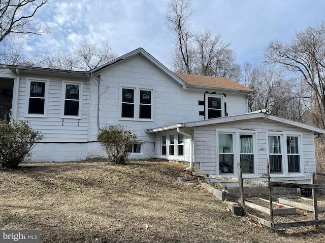 view of back of house