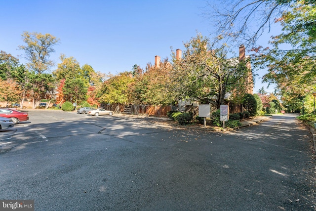 view of street