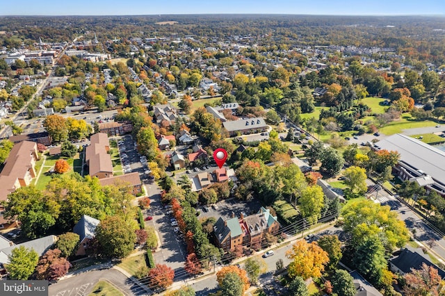 aerial view