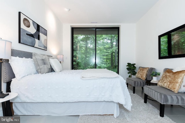 bedroom featuring carpet floors