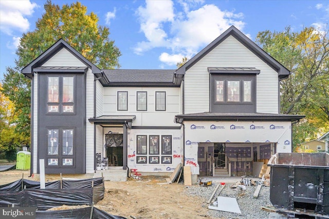 view of rear view of property