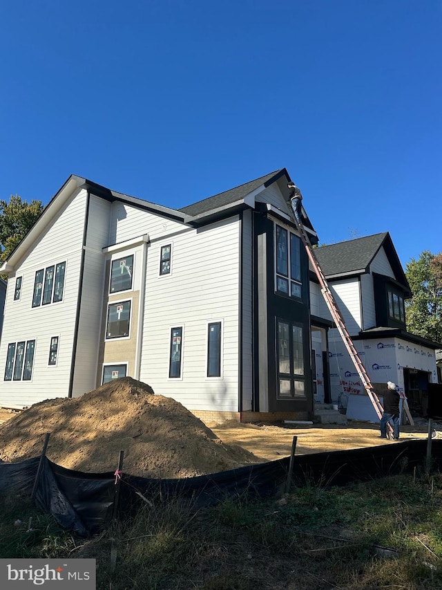 view of rear view of house