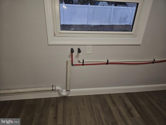 54 Shelbourne Ln, Willingboro, NJ 08046 - detailed view of wood finished floors and baseboards