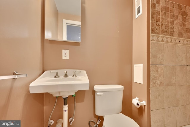 bathroom with toilet