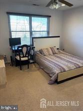 10 Eddie Ct, Dayton, NJ 08810 - bedroom featuring visible vents, baseboards, carpet, recessed lighting, and ceiling fan