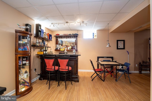 10 Eddie Ct, Dayton, NJ 08810 - cinema with a drop ceiling, visible vents, baseboards, recessed lighting, and carpet floors