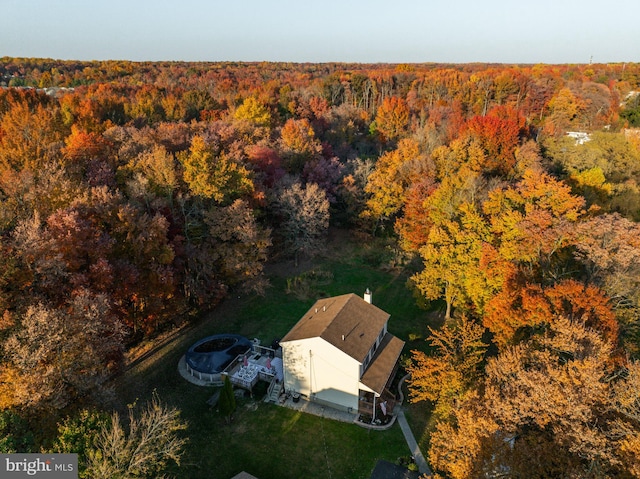 aerial view