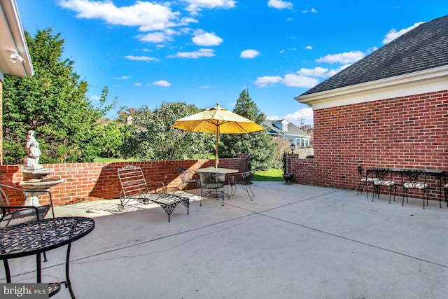 view of patio / terrace