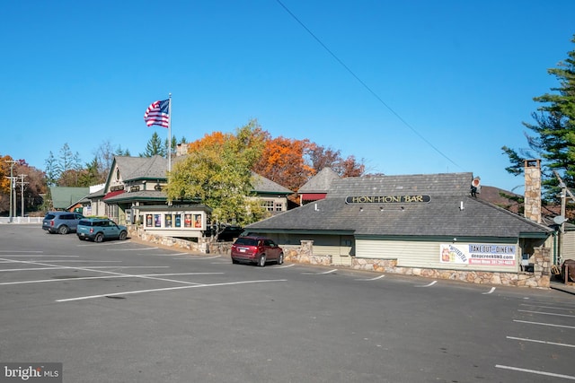 view of car parking