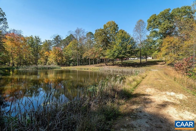 property view of water