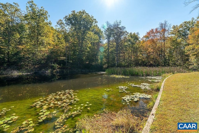 property view of water