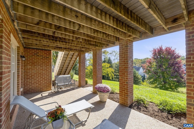 view of patio / terrace