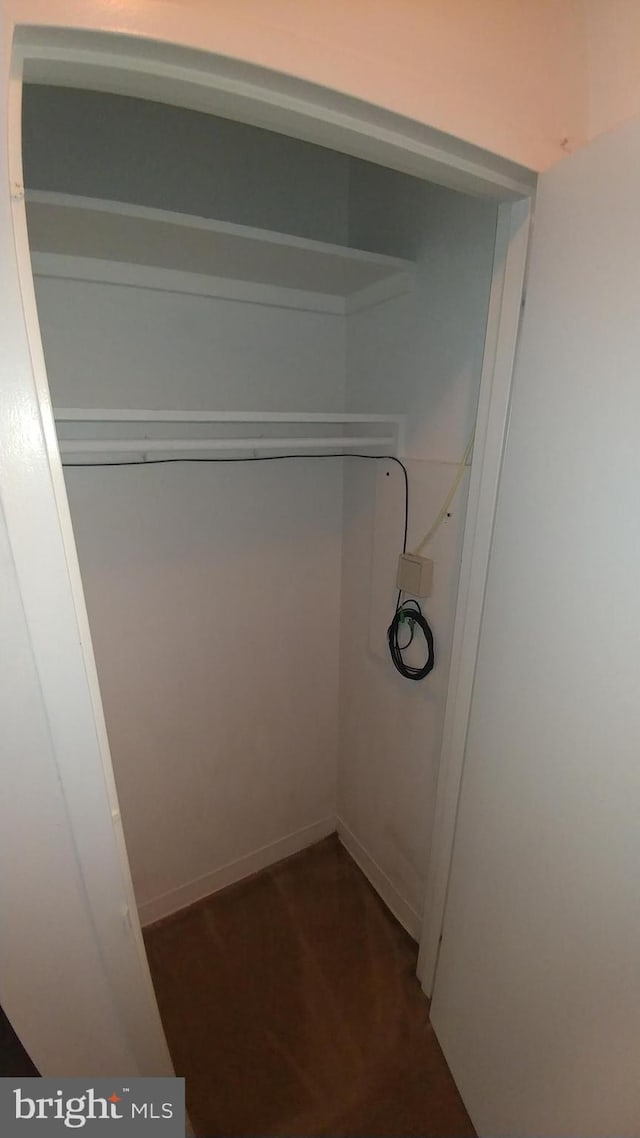 view of closet