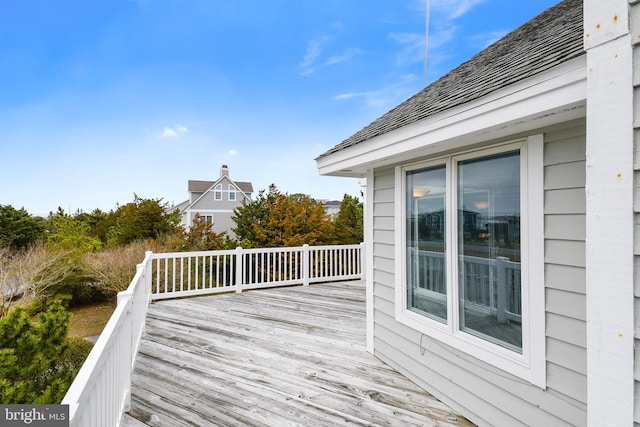 view of deck