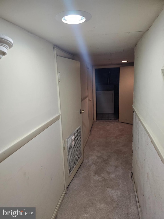 123 N Belnord Ave, Baltimore, MD 21224 - hall with light carpet