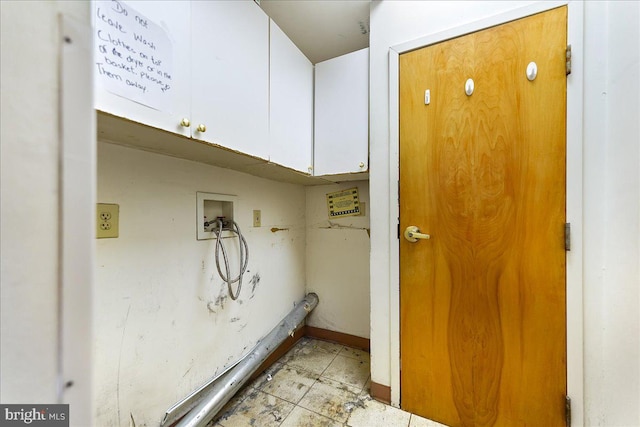 2072 E Clearfield St, Philadelphia, PA 19134 - washroom featuring hookup for a washing machine and cabinet space
