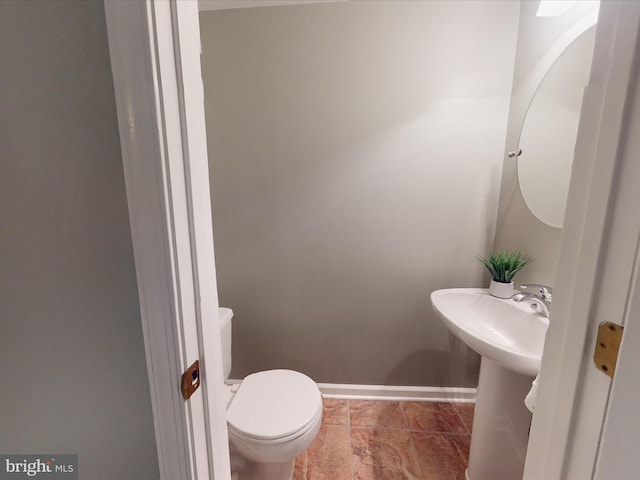 bathroom with toilet