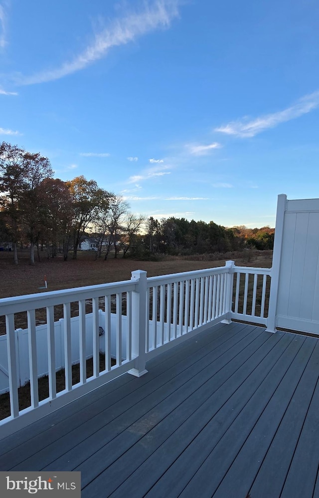 view of deck