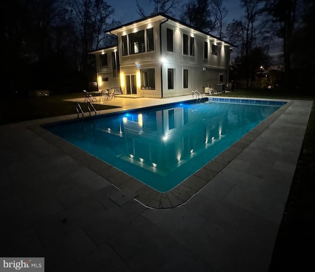 5005 Ravensworth Rd, Annandale, VA 22003 - outdoor pool with a patio area