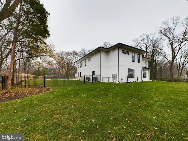 5005 Ravensworth Rd, Annandale, VA 22003 - view of side of property with central AC unit