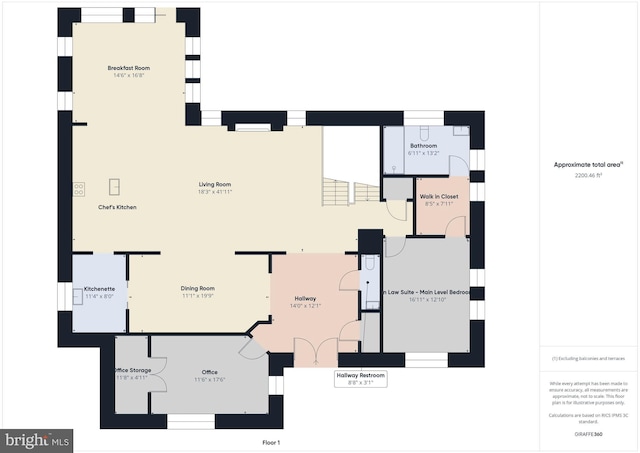 5005 Ravensworth Rd, Annandale, VA 22003 - property floor plan