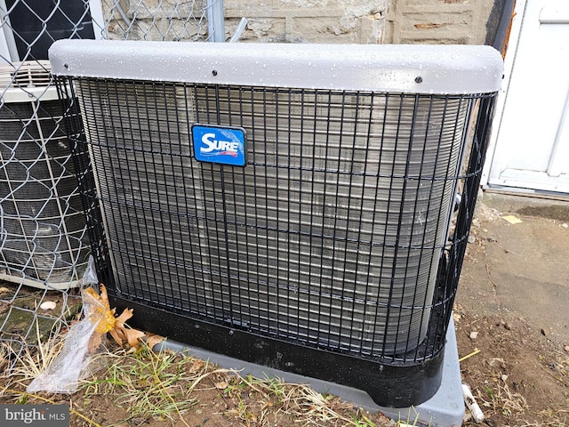 exterior details featuring central air condition unit