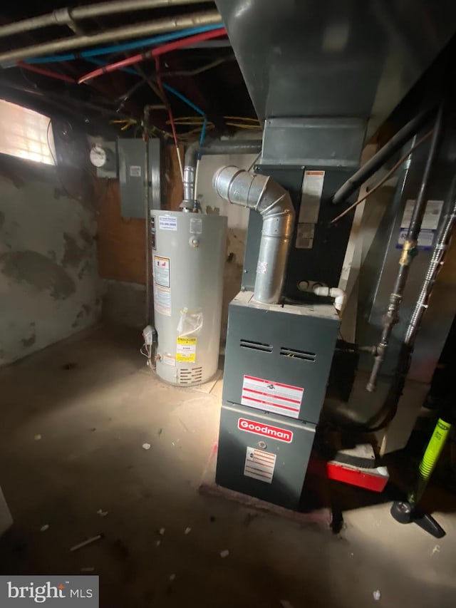 utilities with water heater