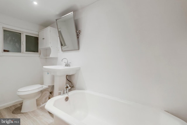 213 Channing St NE, Washington, DC 20002 - full bath with a bathtub and wood finished floors