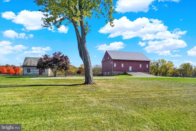 view of yard