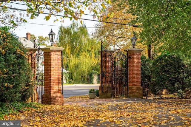 view of gate