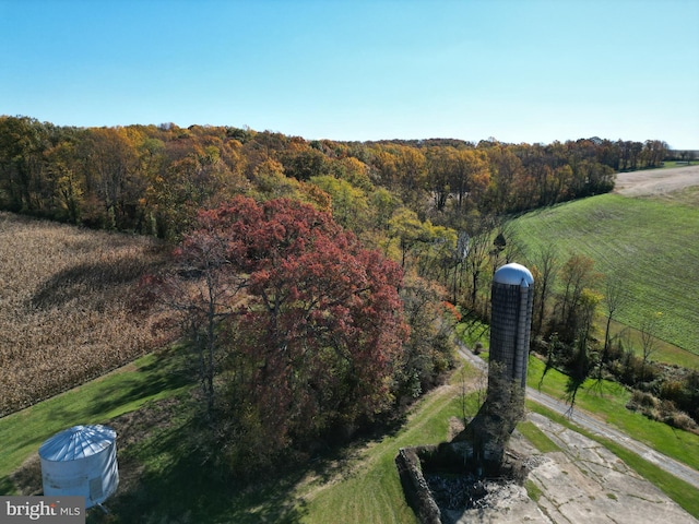 909 Ridge Rd, Westminster, MD 21157 - bird's eye view with a wooded view